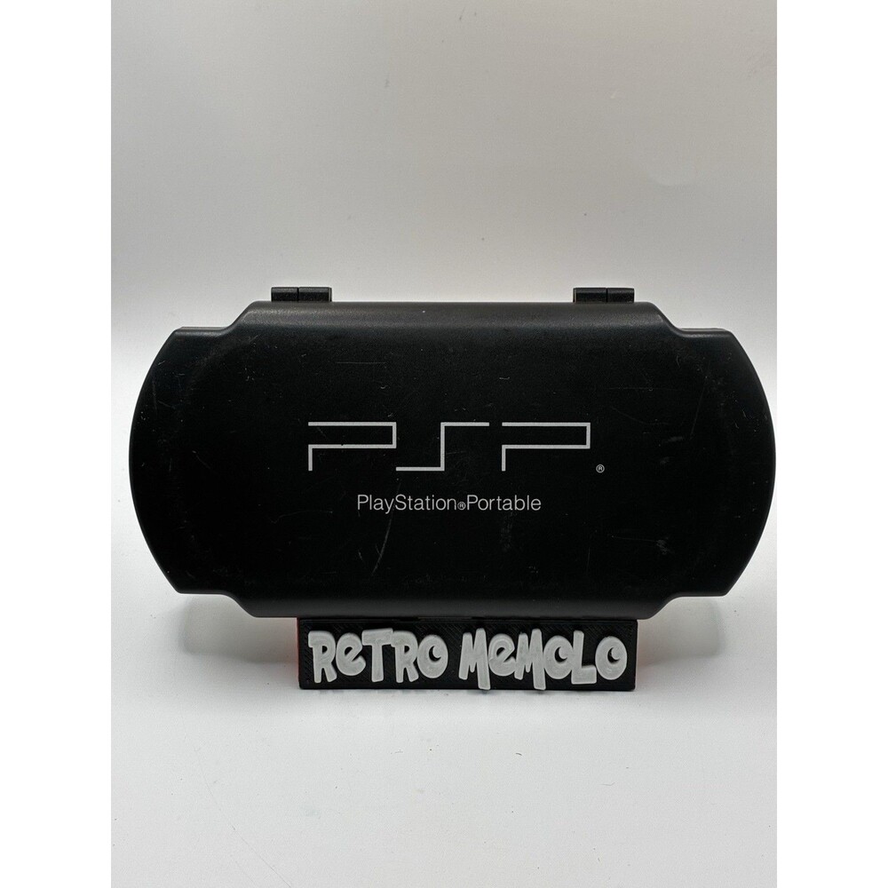 PSP Hard Clamshell Case for Portable Travel Holds 8 Games (4 on each side)